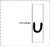 U